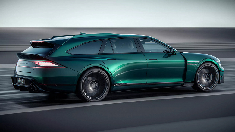 Премиум-бренд Hyundai готовит убийцу BMW M5 Touring: изящный спортивный универсал Genesis G90 Wingback может стать реальным